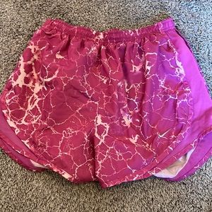 pink nike shorts